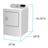6.7 cu. ft. Front Load Natural Gas Dryer - (SGD67D0WG) - AVANTI