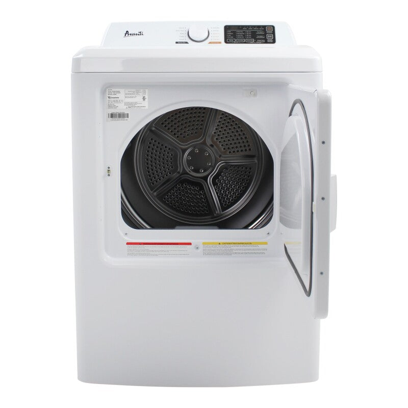 6.7 cu. ft. Front Load Natural Gas Dryer - (SGD67D0WG) - AVANTI