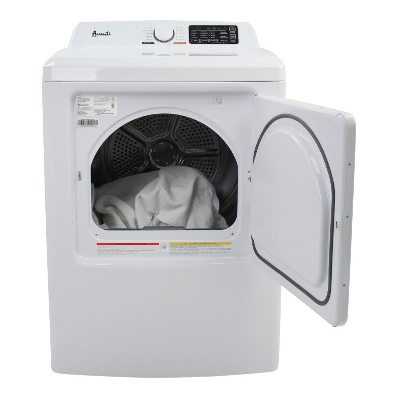 6.7 cu. ft. Front Load Natural Gas Dryer - (SGD67D0WG) - AVANTI