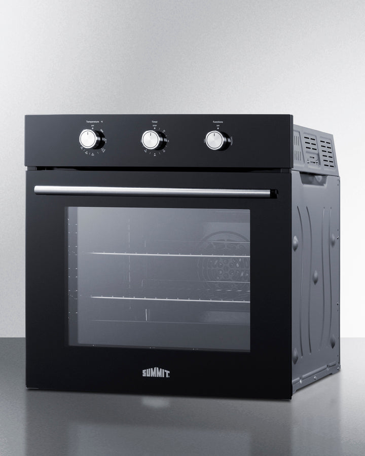 24" Wide Gas Wall Oven - (SGW241BK)
