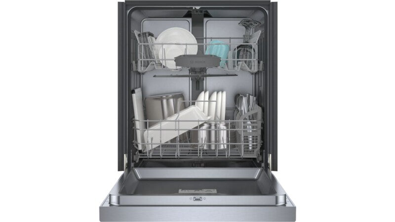 SHE41CM5N Bosch 100 Series Dishwasher 24'' Stainless Steel Anti-fingerprint - (SHE41CM5N)