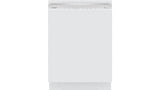 300 Series Dishwasher 24" White - (SHE53C82N) - BOSCH