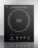 12" Wide 115v 1-burner Induction Cooktop - (SINC1110)