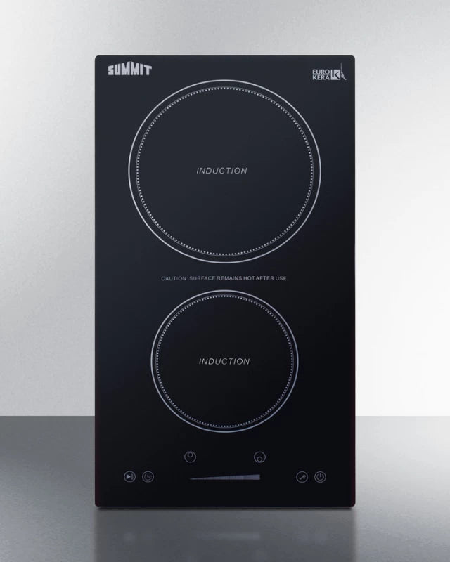 12" Wide 115v 2-zone Induction Cooktop, Cord Included - (SINC2B115)