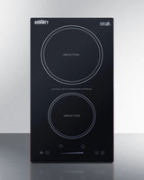 12" Wide 115v 2-zone Induction Cooktop, Cord Included - (SINC2B115)