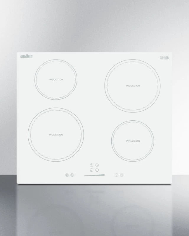 24" Wide 208-240v 4-zone Induction Cooktop - (SINC4B242W)