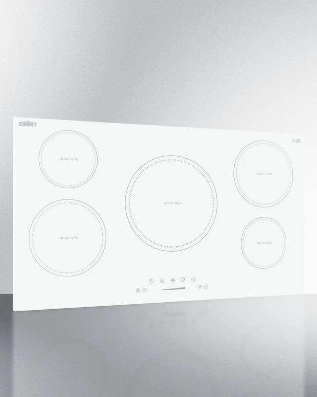 36" Wide 208-240v 5-zone Induction Cooktop - (SINC5B36W)