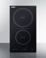 12" Wide 208-240V 2-Zone Induction Cooktop Induction Cooktop With Safety Shutoff - (SINCH230V2B)