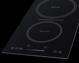 12" Wide 208-240V 2-Zone Induction Cooktop Induction Cooktop With Safety Shutoff - (SINCH230V2B)