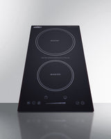 12" Wide 208-240V 2-Zone Induction Cooktop Induction Cooktop With Safety Shutoff - (SINCH230V2B)