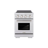 24 in. 3.2 cu. ft. Paramount Induction Range with 3 Element Cooktop and Electric Convection Oven - (SINR24) -