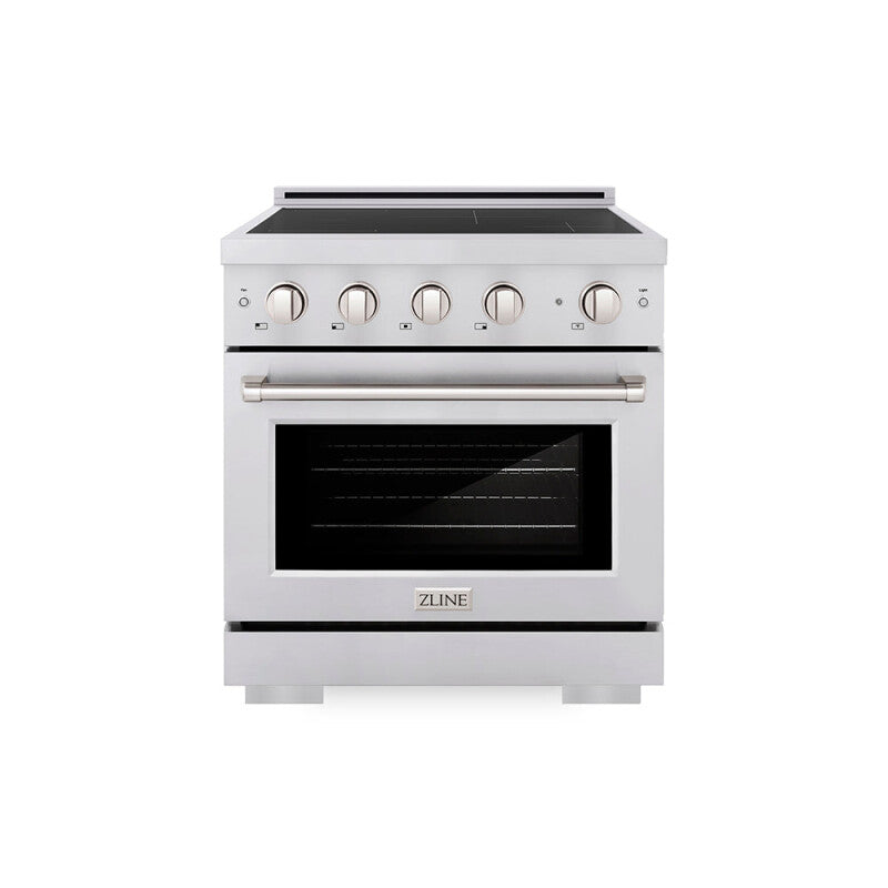 30 in. 4.2 cu. ft. Paramount Induction Range with 4 Element Cooktop and Electric Convection Oven - (SINR30) -