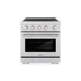 30 in. 4.2 cu. ft. Paramount Induction Range with 4 Element Cooktop and Electric Convection Oven - (SINR30) -