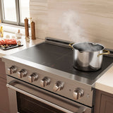36 in. 5.2 cu. ft. Paramount Induction Range with 5 Element Cooktop and Electric Convection Oven - (SINR36) -
