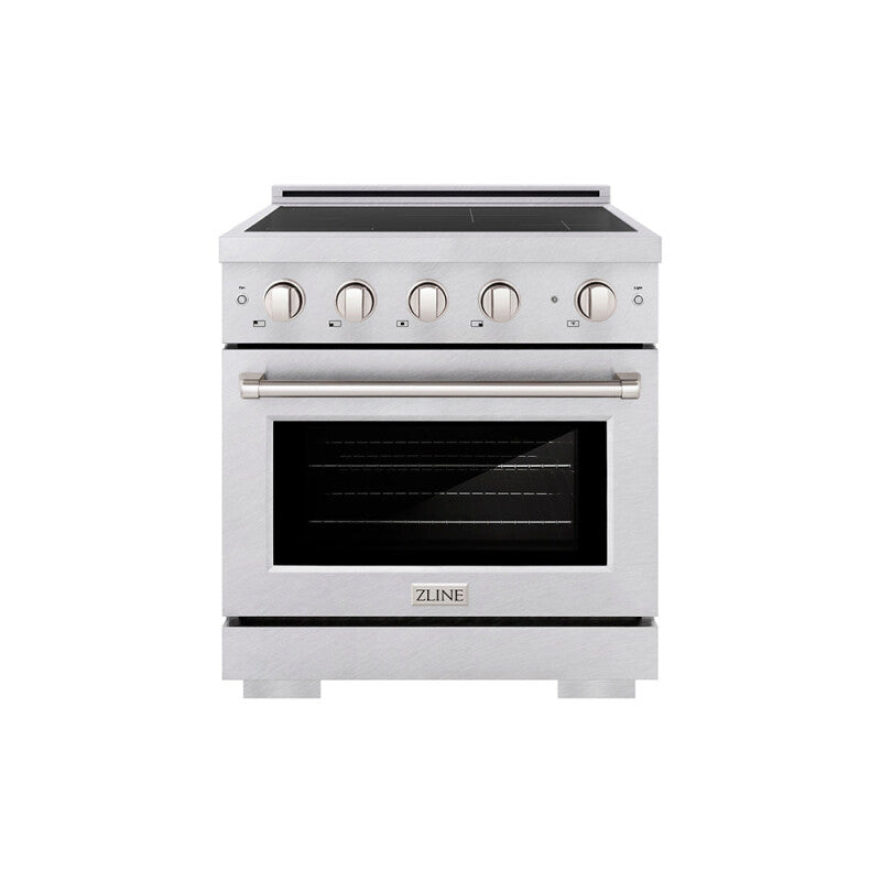 30 in. 4.2 cu. ft. Paramount Induction Range with 4 Element Cooktop and Electric Convection Oven - (SINRS30) -