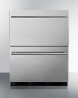 24" Wide 2-drawer All-refrigerator, ADA Compliant - (SP6DBS2D7ADA)