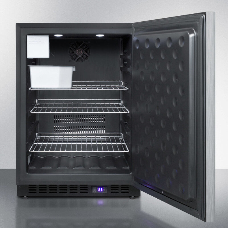 24" Wide Outdoor All-freezer With Icemaker - (SPFF51OSSSHHIM)