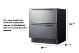 30" Wide 2-drawer All-refrigerator - (SPR3032D)