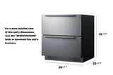 30" Wide 2-drawer All-refrigerator, ADA Compliant - (SPR3032DADA)