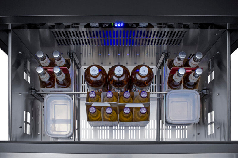 36" Wide 2-Drawer All-Refrigerator - (SPR36332D)