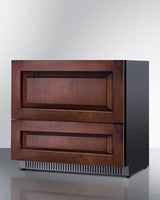 36" Wide 2-Drawer All-Refrigerator (Panels Not Included) - (SPR36332DPNR)