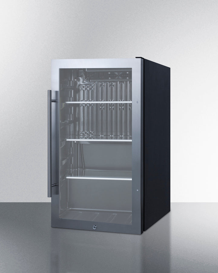Shallow Depth Indoor/outdoor Beverage Cooler, ADA Compliant - (SPR488BOSADA)