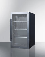 Shallow Depth Indoor/outdoor Beverage Cooler, ADA Compliant - (SPR488BOSADA)