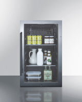 Shallow Depth Indoor/outdoor Beverage Cooler, ADA Compliant - (SPR488BOSADA)