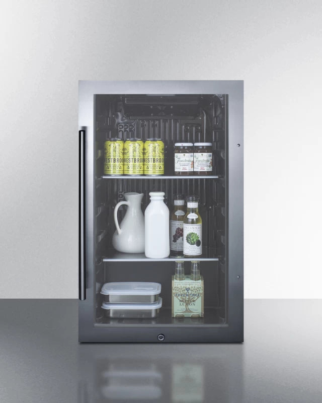 Shallow Depth Indoor/outdoor Beverage Cooler - (SPR488BOSCSS)