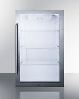 Shallow Depth Indoor/outdoor Beverage Cooler - (SPR489OS)
