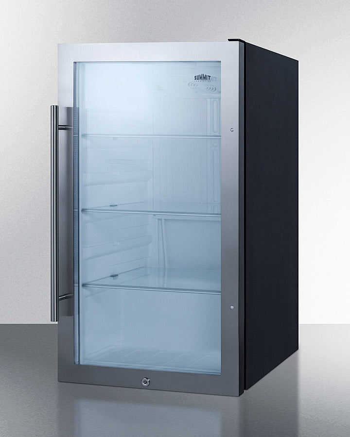 Shallow Depth Indoor/outdoor Beverage Cooler, ADA Compliant - (SPR489OSADA)