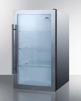 Shallow Depth Indoor/outdoor Beverage Cooler - (SPR489OSCSS)
