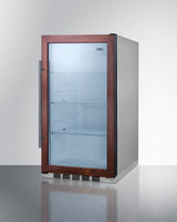 Shallow Depth Indoor/outdoor Beverage Cooler - (SPR489OSCSSPNR)