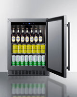 24" Wide Outdoor All-refrigerator, ADA Compliant - (SPR618OSADA)