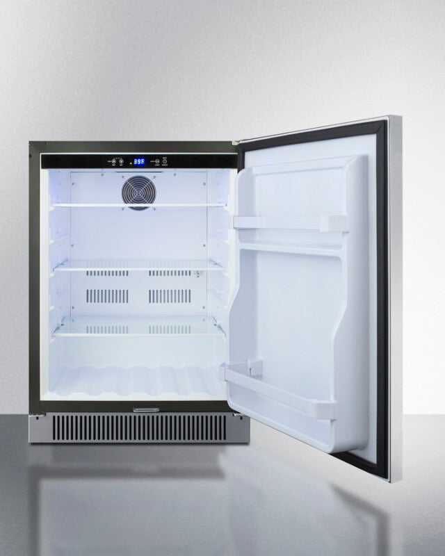 24" Wide Built-in Outdoor All-refrigerator - (SPR623OSCSS)