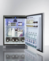 24" Wide Built-in Outdoor All-refrigerator - (SPR623OSCSS)