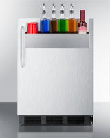 24" Wide Outdoor All-refrigerator, With Speed Rail - (SPR7BOSSTSR)
