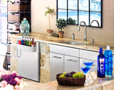 24" Wide Outdoor All-refrigerator, With Speed Rail - (SPR7BOSSTSR)