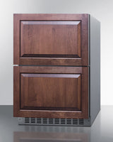 24" Wide 2-drawer Refrigerator-freezer - (SPRF34D)