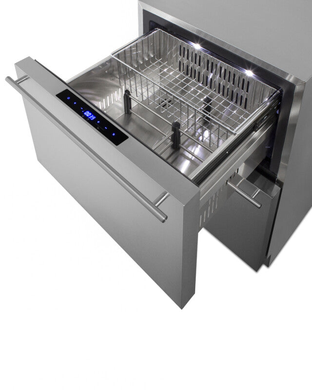 24" Wide 2-drawer Refrigerator-freezer - (SPRF34D)