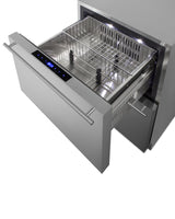 24" Wide 2-drawer Refrigerator-freezer - (SPRF34D)