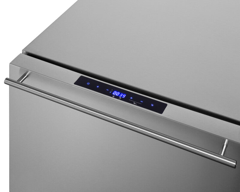 24" Wide 2-drawer Refrigerator-freezer - (SPRF34D)