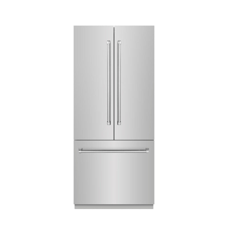36 in. 19.6 cu. ft. French Door Built-In Bottom Freezer Refrigerator with Water Dispenser and Ice Maker - (SRBIV30436) -