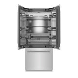 36 in. 19.6 cu. ft. French Door Built-In Bottom Freezer Refrigerator with Water Dispenser and Ice Maker - (SRBIV30436) -