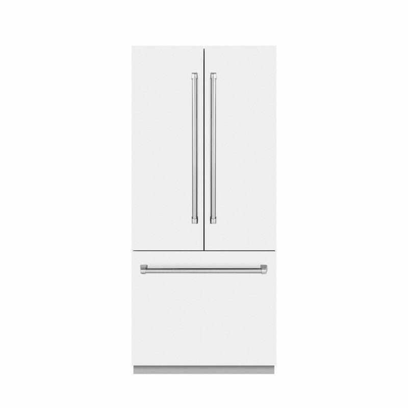 36 in. 19.6 cu. ft. French Door Built-In Bottom Freezer Refrigerator with Water Dispenser and Ice Maker - (SRBIVWM36) -