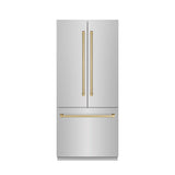 Autograph Edition 36 in. 19.6 cu. ft. French Door Built-In Bottom Freezer Refrigerator with Water Dispenser and Ice Maker - (SRBIVZ30436CB) -