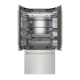 Autograph Edition 36 in. 19.6 cu. ft. French Door Built-In Bottom Freezer Refrigerator with Water Dispenser and Ice Maker - (SRBIVZ30436G) -