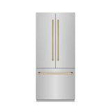 Autograph Edition 36 in. 19.6 cu. ft. French Door Built-In Bottom Freezer Refrigerator with Water Dispenser and Ice Maker - (SRBIVZ30436G) -