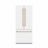 Autograph Edition 36 in. 19.6 cu. ft. French Door Built-In Bottom Freezer Refrigerator with Water Dispenser and Ice Maker - (SRBIVZWM36CB) -