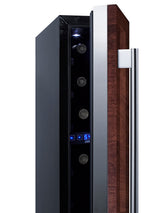 6" Wide Built-In Wine Cellar, ADA Height (Panel Not Included) - (SWC007PNR)